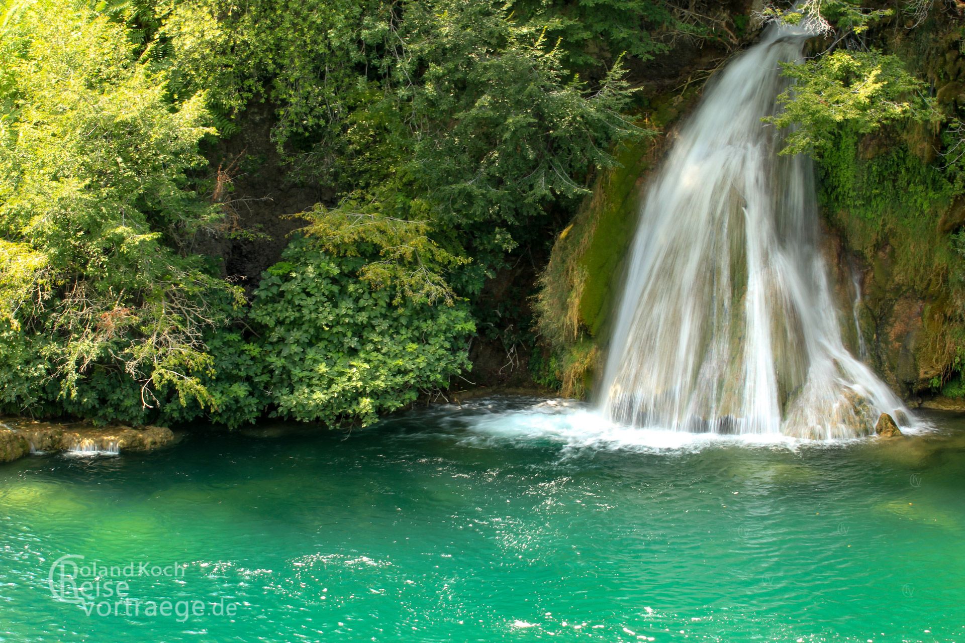 Waterfalls in the National Park of Krka